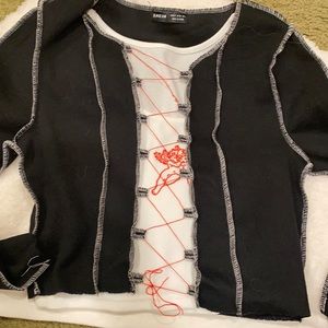 2pc sweater and tank set SHEIN SIZE M